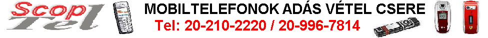 ScopTel! Mobilok legjobb ron!